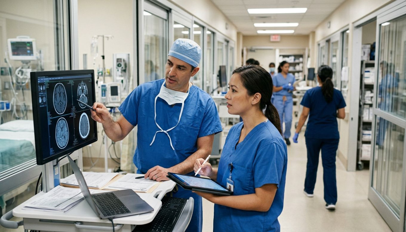 Au cœur des pratiques hospitalières : les coulisses du suivi post-opératoire en neurochirurgie